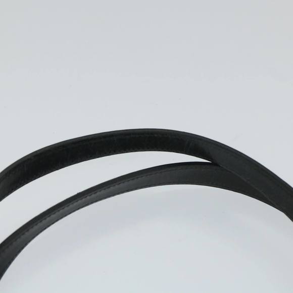 PRADA Hand Bag Leather Black Auth fm2852 - Picture 8 of 16